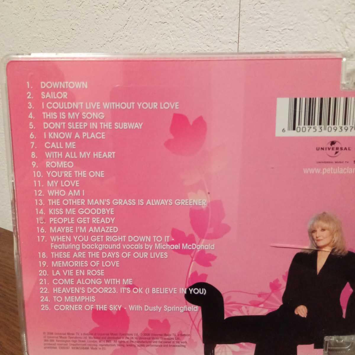 Amazon.co.jp: ペトゥラ・クラークEU盤CD「Then & Now The Very
